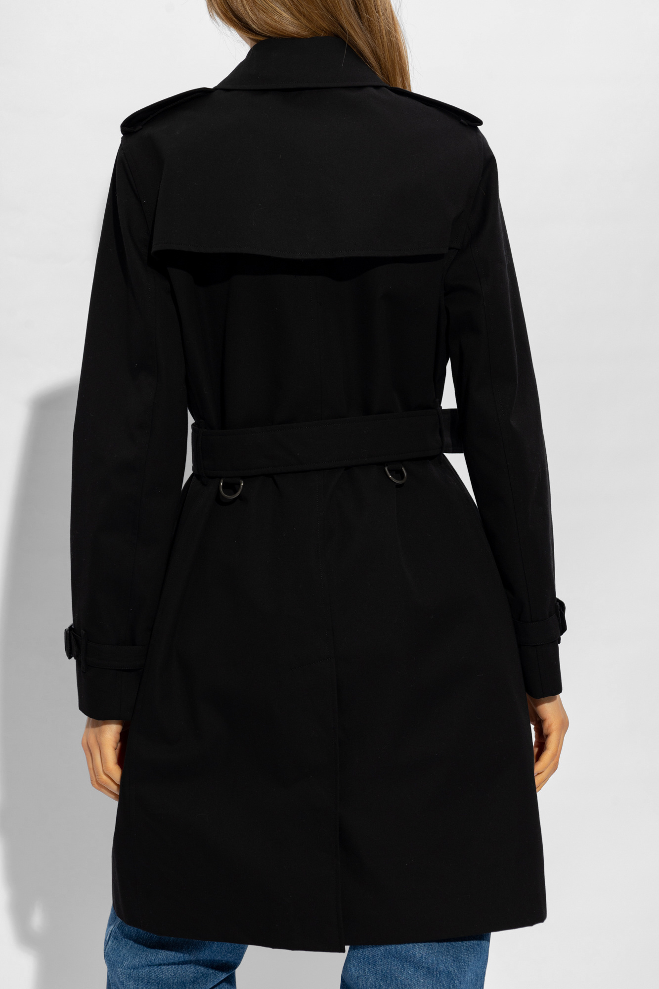 トレンチコート Burberry FW25 Black cotton trench coat (8079418 A1189) Burberry 'Waterloo' trench coat | Women's Clothing | Vitkac
